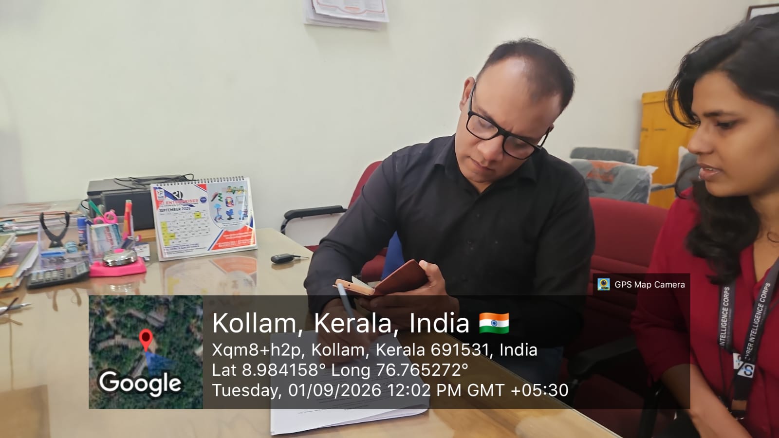 Sign-Off with Cyber Intelligence Corps and IHRD Applied Sciences,Kottarakara