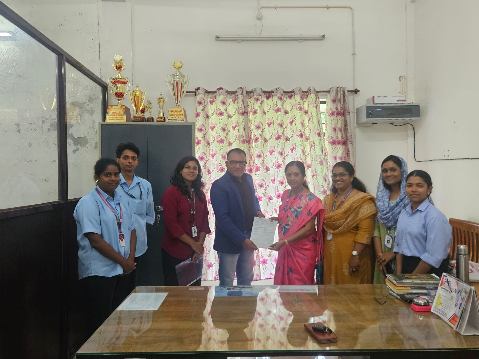 Sign-Off with Cyber Intelligence Corps and IHRD Applied Sciences,Kottarakara