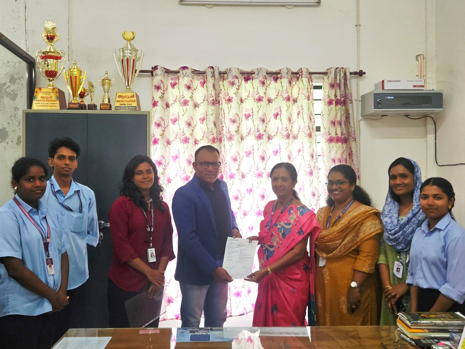 Sign-Off with Cyber Intelligence Corps and IHRD Applied Sciences,Kottarakara