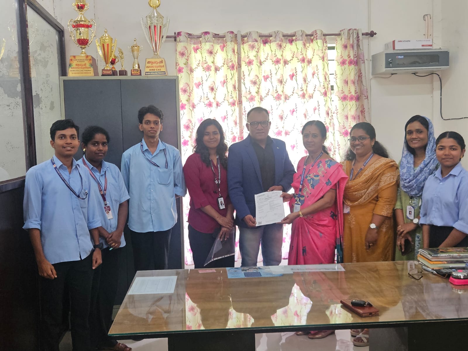 Sign-Off with Cyber Intelligence Corps and IHRD Applied Sciences,Kottarakara