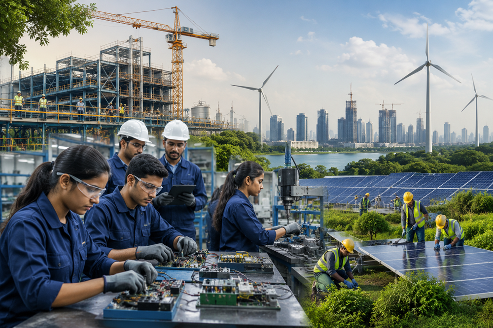 Skill India Ecosystem Focuses on Green Manufacturing and Future Industrial Skills